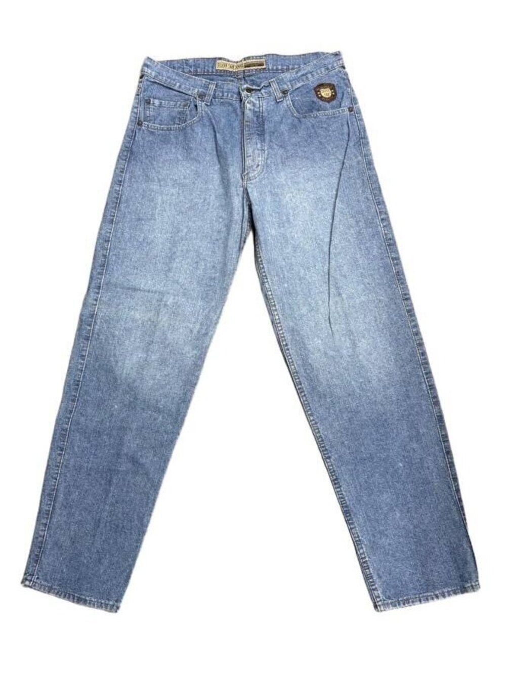 Vintage 1990's Levi's SilverTab Loose Fit Blue Denim Jeans W36 L34 Made in USA